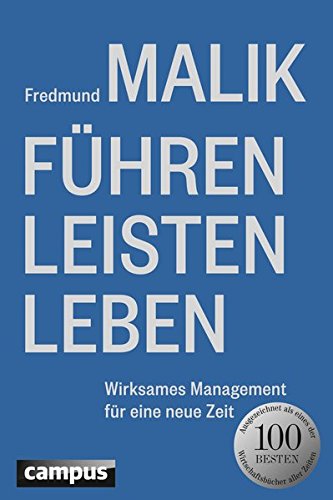 Buch von Fredmund Malik | Führen - Leisten - Leben